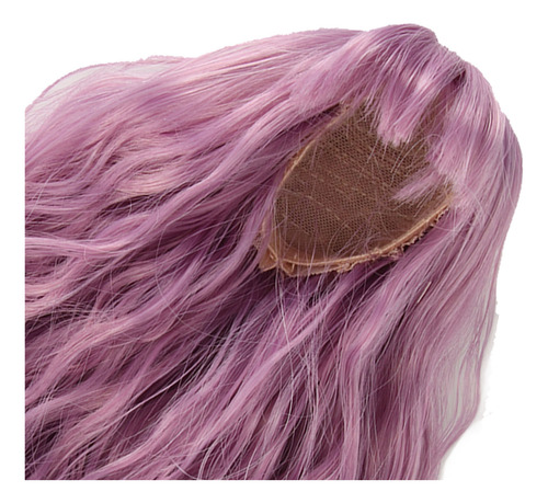 Peluca De Muñeca Artificial De Seda De Alta Temperatura, Pel