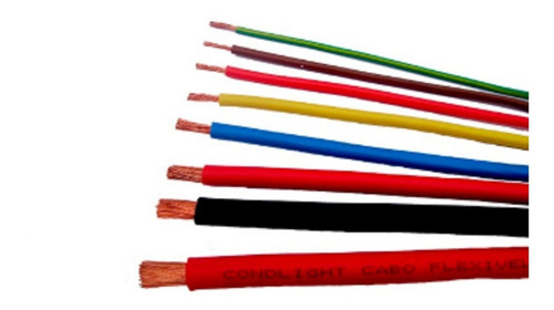 Fio Cabo Flexivel Condlight 0,50 Mm Cinza 100mts (10656)