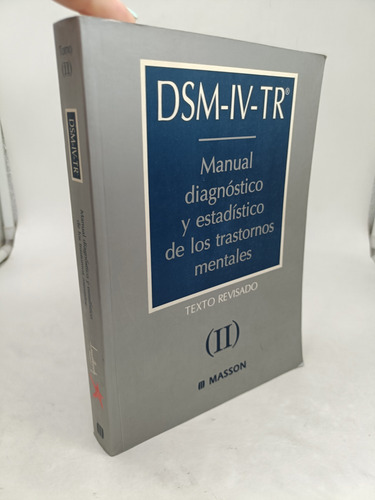 Dsm-iv-tr Diagnóstico Y Estadístico Trastornos Mentales (Usado)