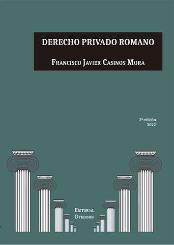 Libro Derecho Privado Romano - Casinos Mora, Francisco Ja...