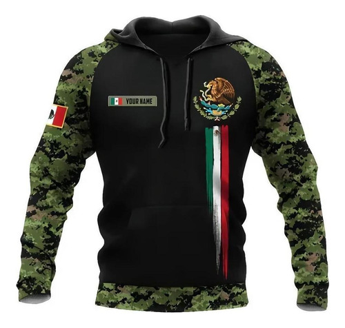 Sudadera Con Capucha Del Escudo De Armas De México Sudadera