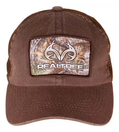 Gorra Realtree Edge Camuflaje Parche Sublimado Ajuste Malla