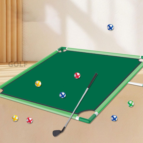 Juego De Golf Pong, Incluye Pelotas De Golf Bastidor Único