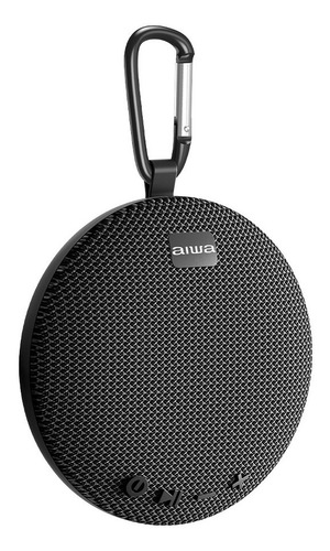 Imagen 3 de 3 de Parlante Aiwa Awax5btb Portátil Bluetooth 10 M Clip Negro