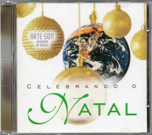 Cd Arte Som Celebrando O Natal - Instrumental - Frete Grátis