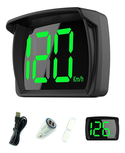 Medidor Velocidad Velocímetro Digital Usb Km/h Mide Por Gps