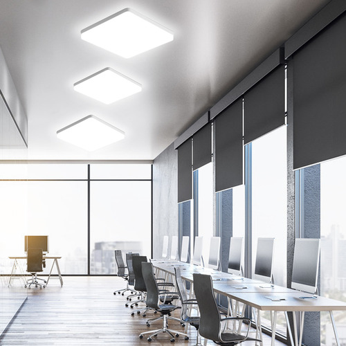 Lámpara De Techo Led 18w Montaje Empotrado Cuadrada Para Coc