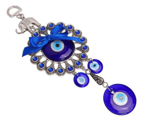 Llavero Colgante Con Forma De Ojo Azul, Lucky Blessing, Meta
