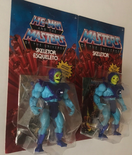 Skeletor Cabeza Retro Y Cabeza Vintage Motu Origins Mattel (Usado)