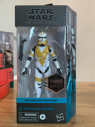 Clone Trooper Batallón 13th Gaming Greats Black Series