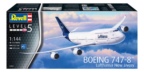 Revell Boeing 747-8 Lufthansa 1/144