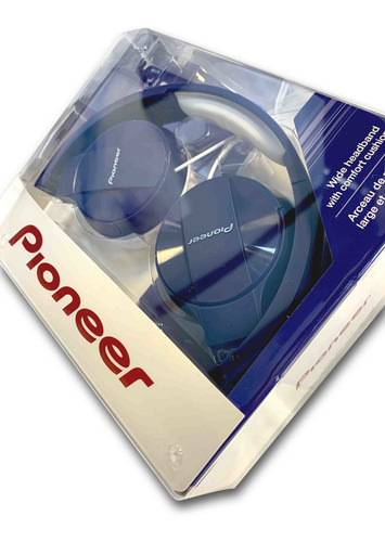 Imagen 2 de 3 de Auriculares Pioneer Vincha Over-ear Azul Se-mj503l Plegables