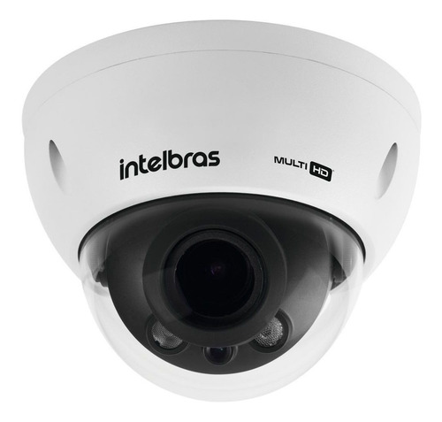 Câmera de segurança Intelbras VHD 3230 D VF com resolução de 2MP visão nocturna incluída branca