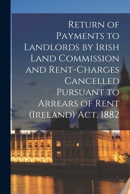 Libro Return Of Payments To Landlords By Irish Land Commi...