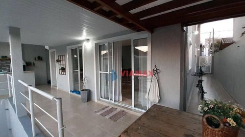 Imagem 1 de 30 de Sobrado Urbanova - Cond. Floradas Da Serra, 230m² 4 Dormitórios 2 Suítes Estuda Troca - Ca0577