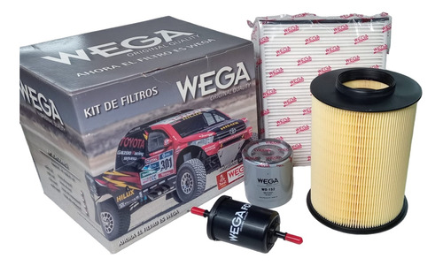 Kit 4 Filtros Completo Ford Focus Iii 1.6 / 2.0 16v Wega