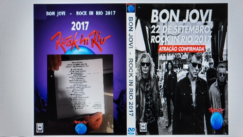 Dvd Bon Jovi Rock In Rio 2017