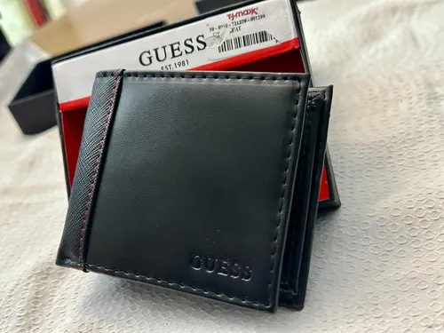 Billetera Hombre Guess 31g0220089 Original