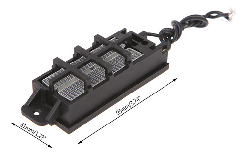 Calefactor Ptc Termostático De Cerámica Eléctrica Con Aislam