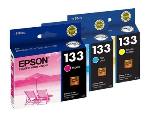 Cartucho Ink Jet Epson (133) Color