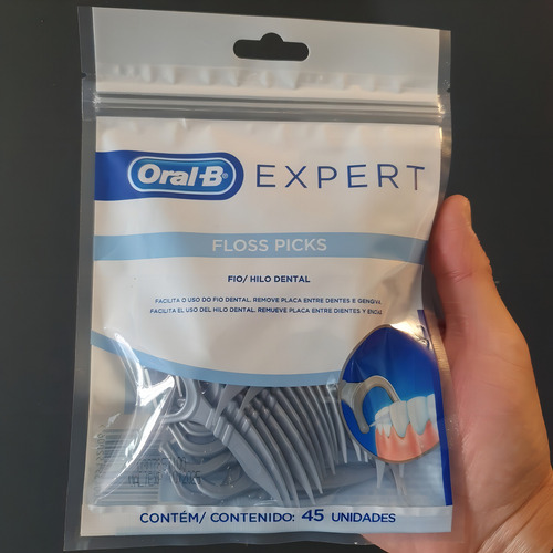 Flosser Dental Oral-b Con Aplicador Floss Picks - 2 Bolsas