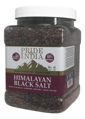 Pride Of India - Sal De Roca Negra Del Himalaya - Molienda G
