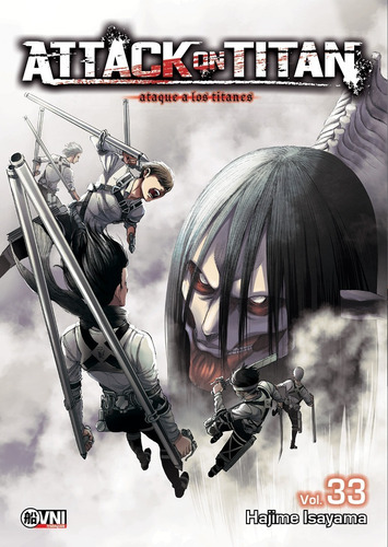 Manga, Kodansha, Attack On Titan Vol. 33 Ovni Press