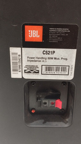 Jbl C521p Usada Preto (Usado)