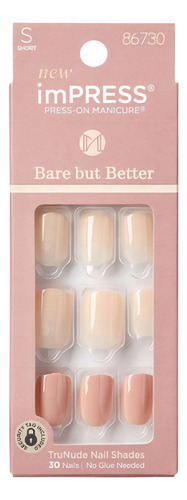 Beije Uñas Postizas Bare, mas melhor impressionar Simple Pleasure Impress Bbb- Simple Pleasure Kiss