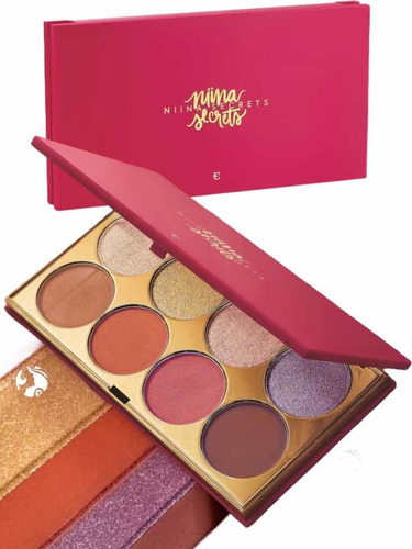 Niina Secrets Palette De Sombras 8 Cores / Edição Limitada