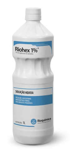Riohex 1% 1000ml Loção Aquosa (clorexidina)