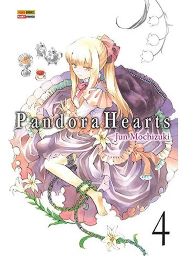 Mangá Pandora Hearts Volume 4 Panini Lacrado