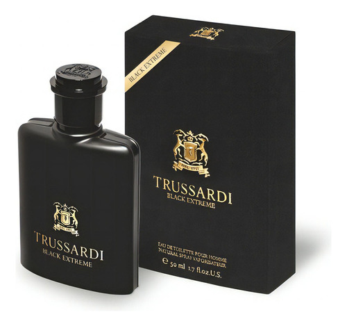 Perfume Masculino Trussardi Black Extreme Edt 50 Ml