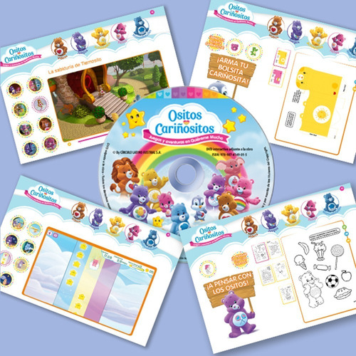 Imagen 5 de 8 de Mega Juego Ositos Cariñositos Navidad Regalo Chicos Libro