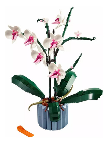 Juego De Construcción Bouquet Ramo De Orquídeas 608 Pcs