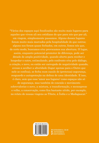 Por amor aos lugares, de Haesbaert, Rogério. Editorial Editora Bertrand Brasil Ltda., capa mole em português, 2017