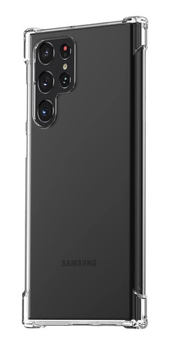 Imagen 1 de 10 de Carcasa Para Samsung S22 Ultra Transparente Reforzada