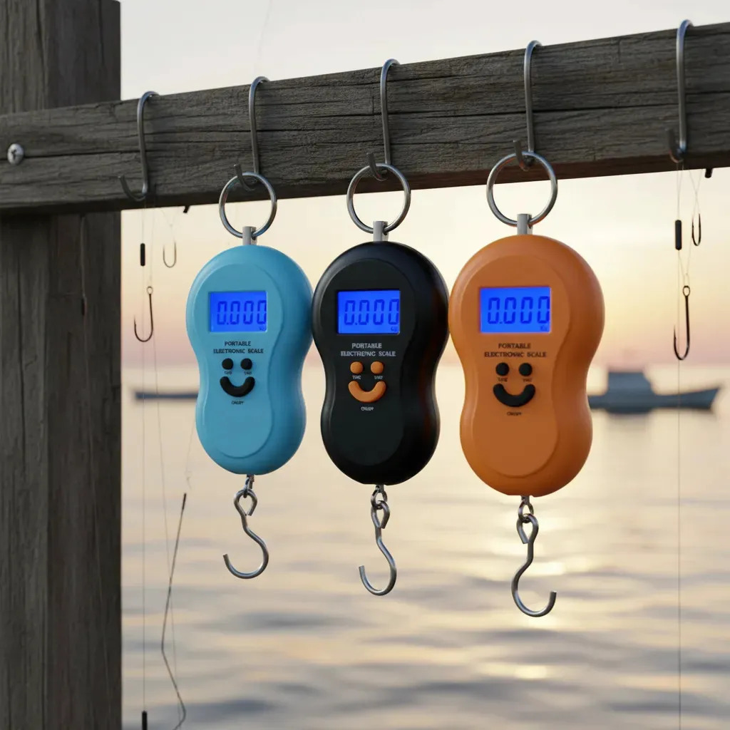 Balança Digital Portátil 50kg Com Função Tara e Visor LCD para Bagagem