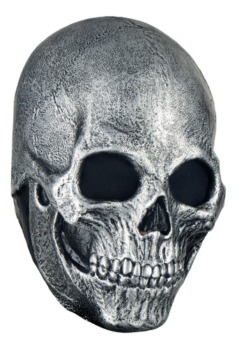 Máscara De Calavera Metalica Skull Muerte Disfraz Halloween 