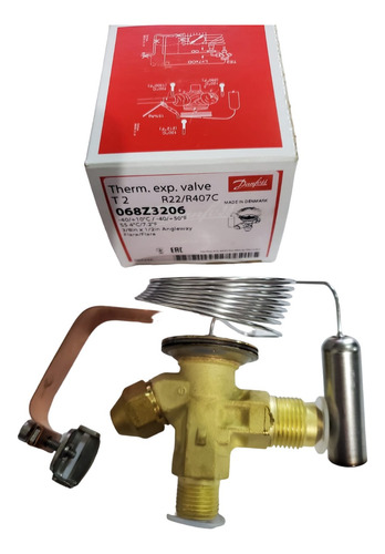 Valvula Expansion Termostatica 3/8 X 1/2 R22 Danfoss Tx2 Int