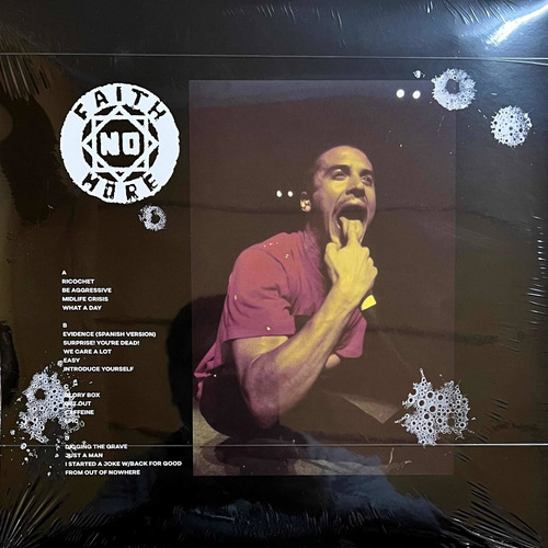 Imagen 2 de 2 de Vinilo Faith No More - Monster Of Rock - Recital En Chile 95
