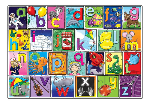Puzzle Alfabeto Orchard 238 Rompecabezas 26 Piezas Grandes