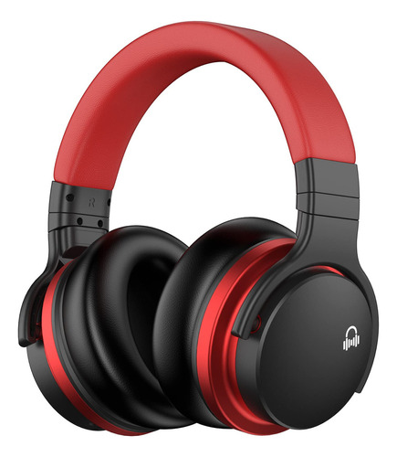 Movssou E7 - Audífonos Bluetooth Inalámbricos Con Cancela. Color Negro
