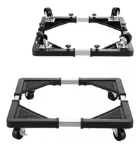 Comprar Soporte Base Ajustable Con Ruedas Mover Refri Lavadora