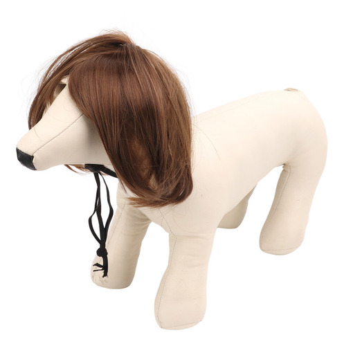 Faixa Elástica Ajustável Pet Wig Dog Cospaly Para Dramatizaç
