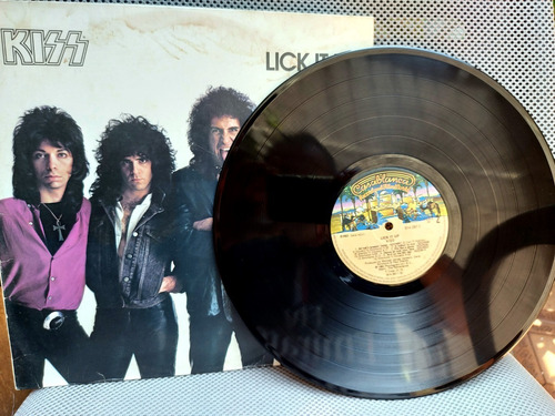 Lp Vinil Kiss - Lick It Up (1983) - Raridade