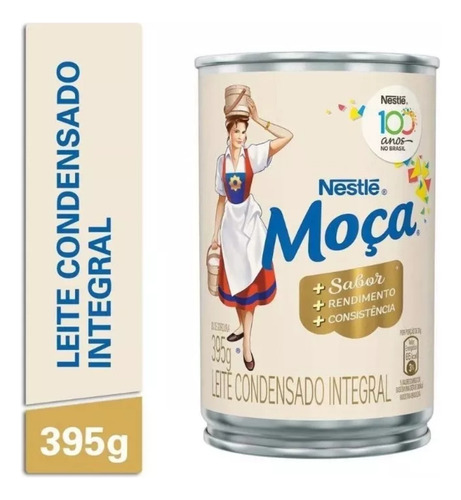 Leite Condensado Integral Moça Nestlé Lata 395g