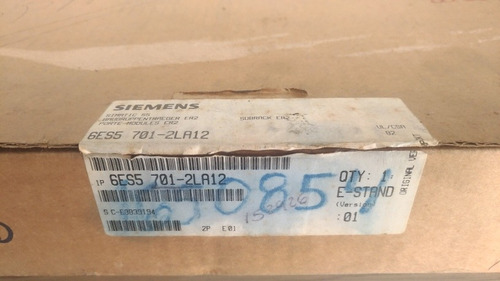 Rack Siemens S5 Cod:6es5 701-2la12 Clp Novo 12 Slots