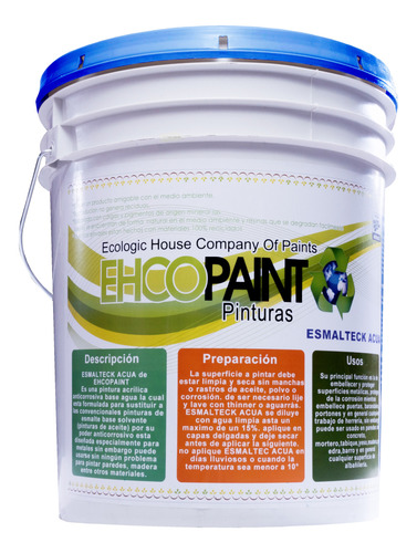 Pintura  Esmalte Base Agua 19 L