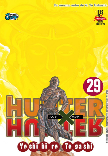 Hunter X Hunter - Vol. 29, de Togashi, Yoshihiro. Japorama Editora e Comunicação Ltda, capa mole em português, 2022